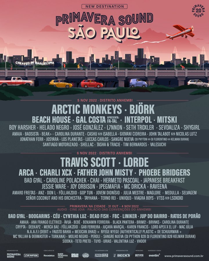 Primavera Sound São Paulo 2022: Fique por dentro do evento!