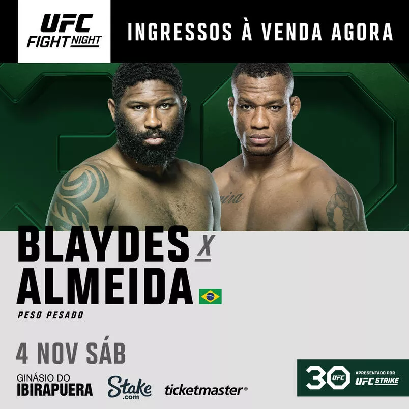 UFC – São Paulo 2023 | Horário e Meia-entrada