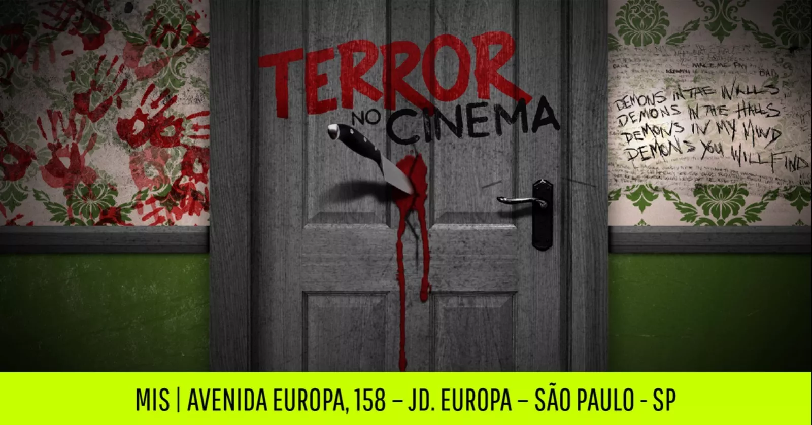 Terror no cinema Mis | Ingressos e Meia-entrada