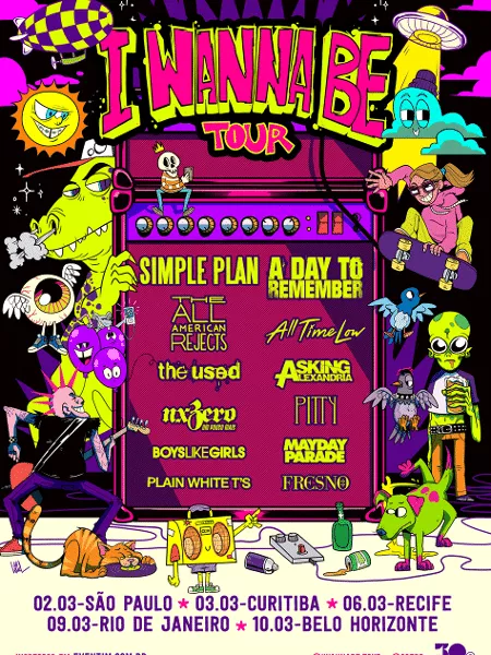 Lineup I Wanna Be Tour