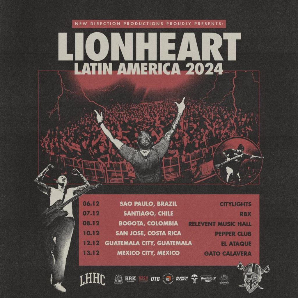 Lionheart no Brasil!