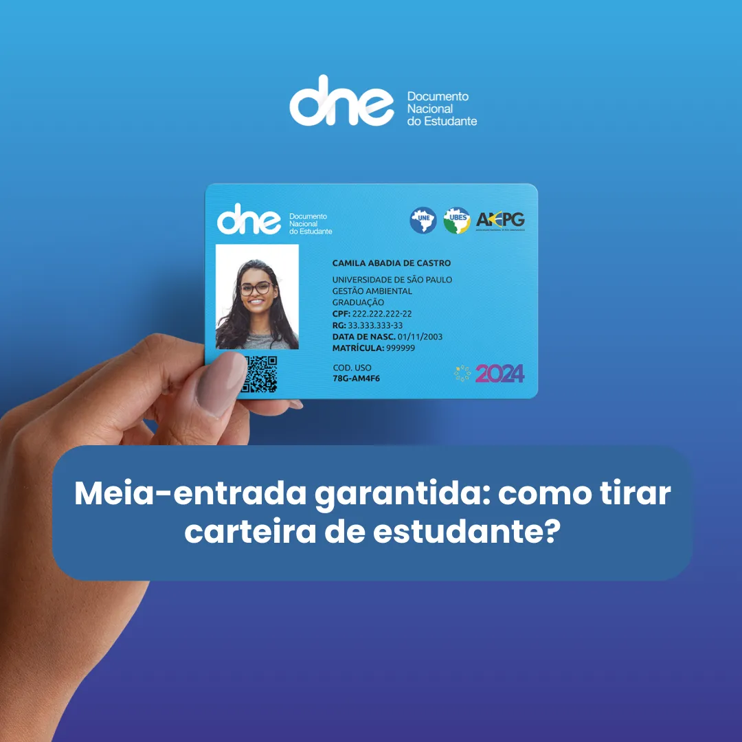 Meia-entrada garantida: como tirar carteira de estudante?
