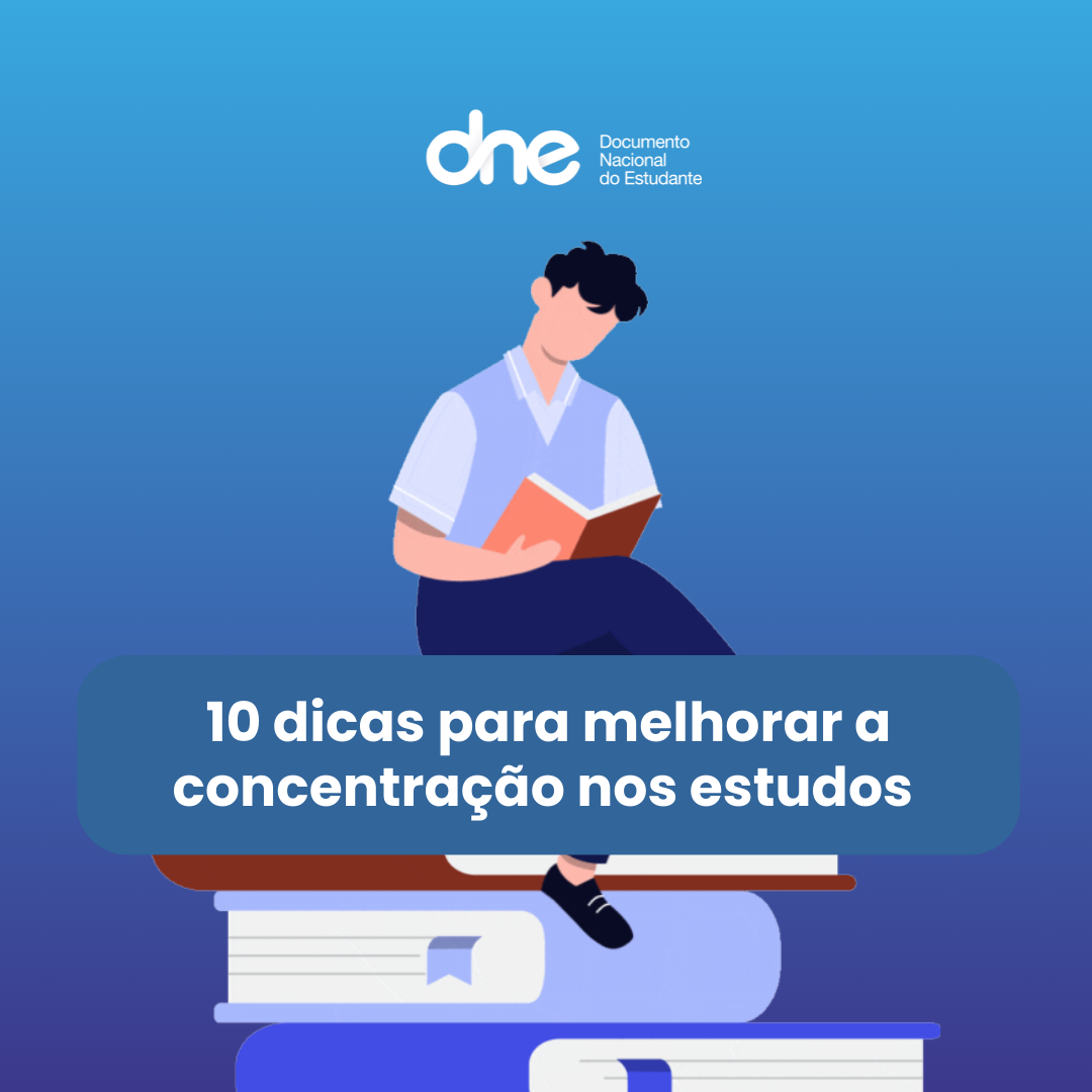 10 dicas para melhorar a concentração nos estudos