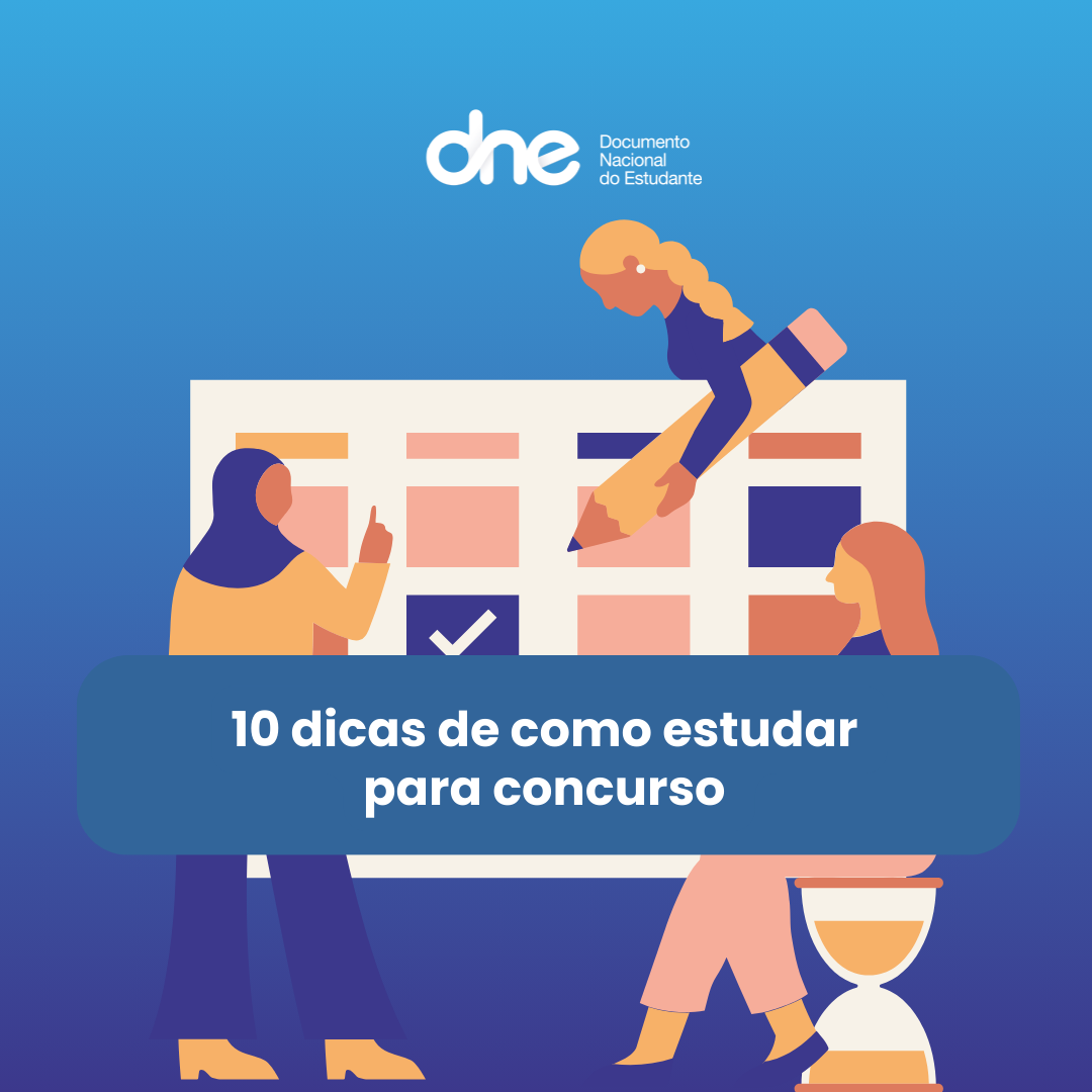 10 dicas de como estudar para concurso