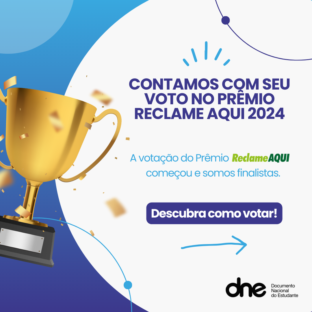 Votação Reclame Aqui 2024: Vote no DNE!