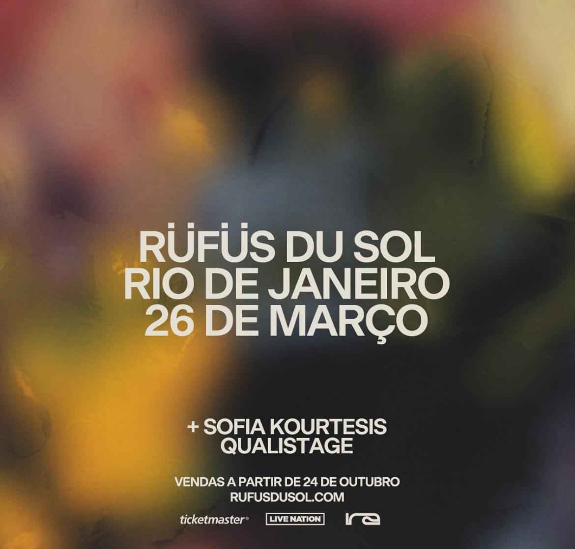 RÜFÜS DU SOL no Brasil!