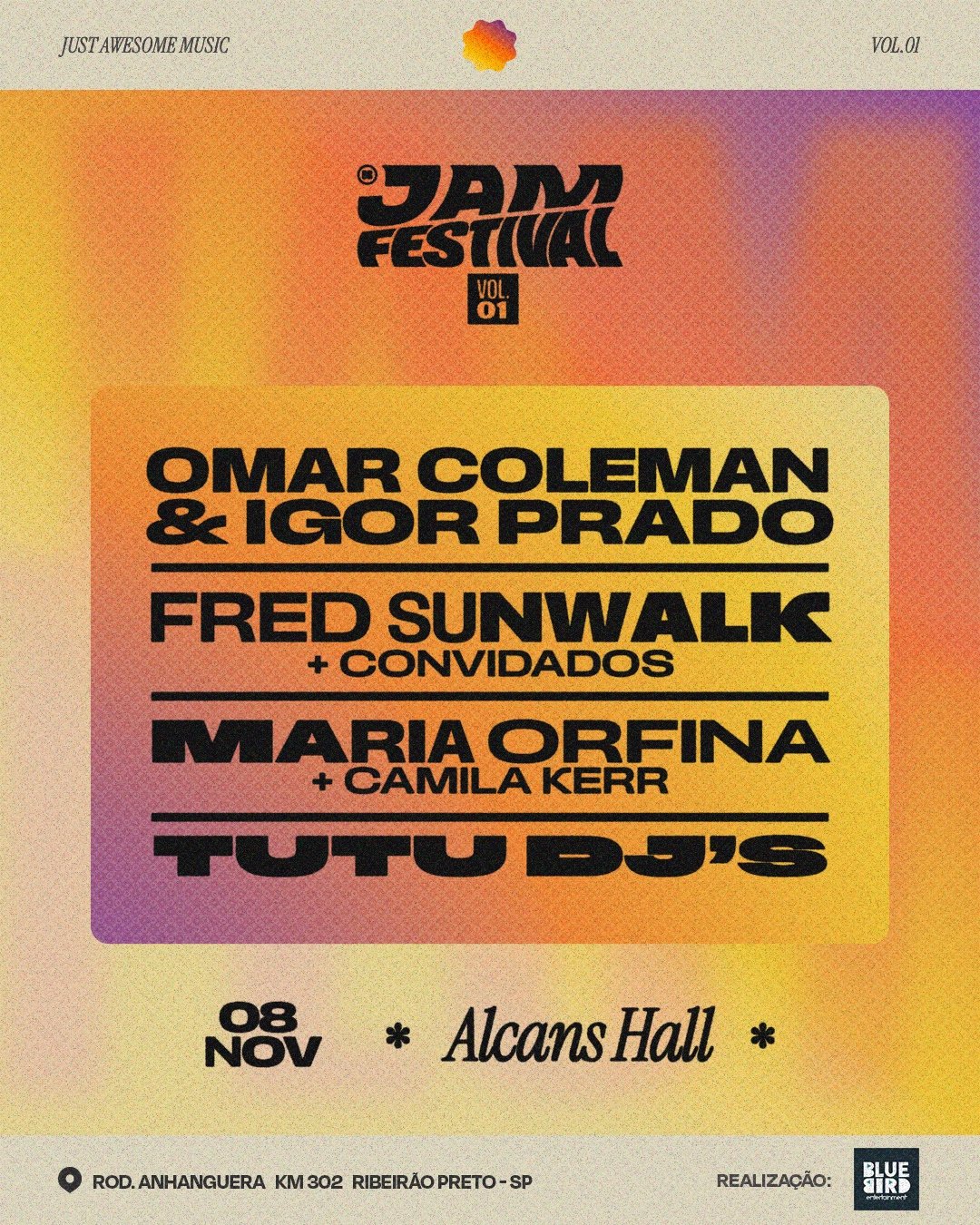 Primeira edição do JAM Festival chega a Ribeirão Preto: conheça o evento e confira o line-up completo