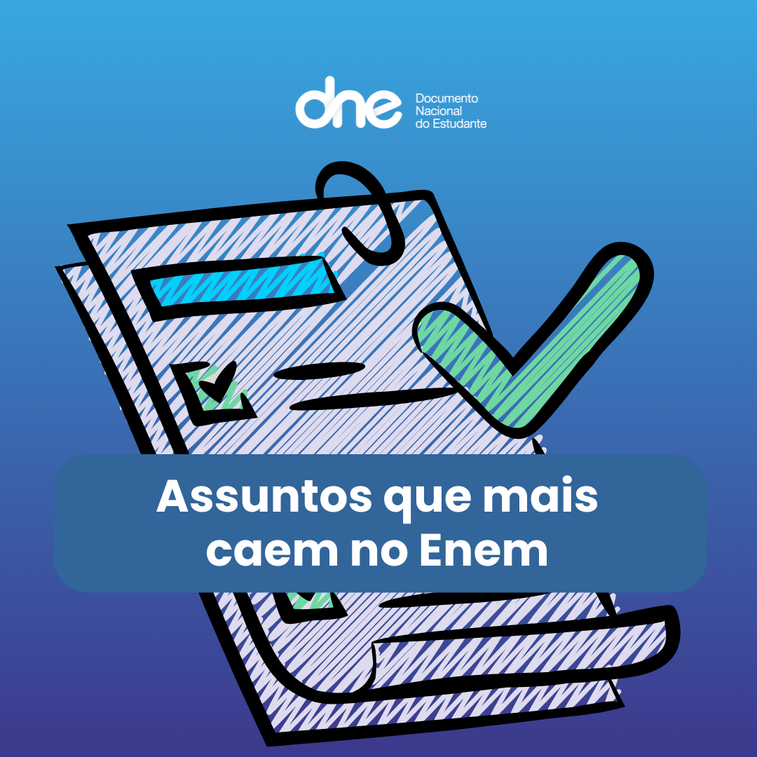 Assuntos que mais caem no Enem