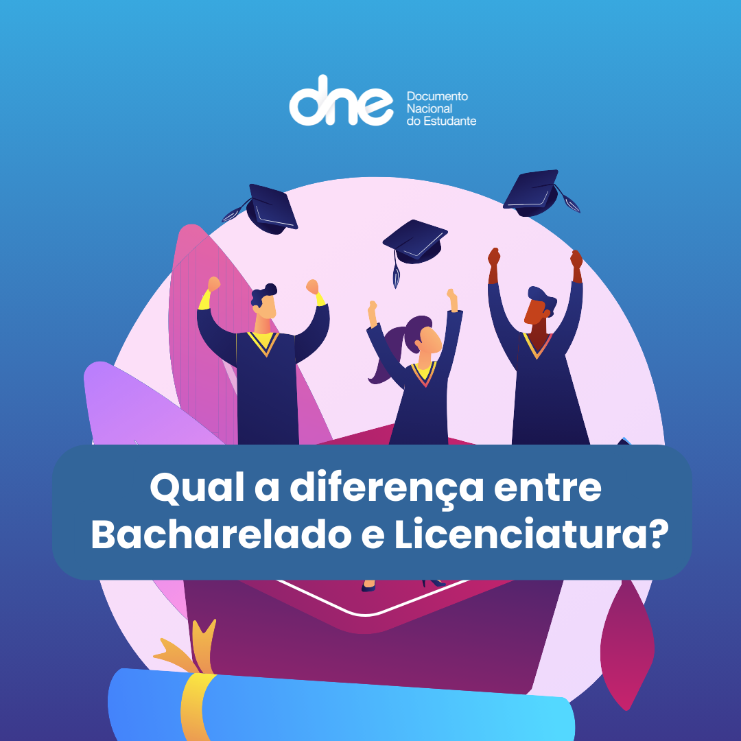 Qual a diferença entre Bacharelado e Licenciatura?