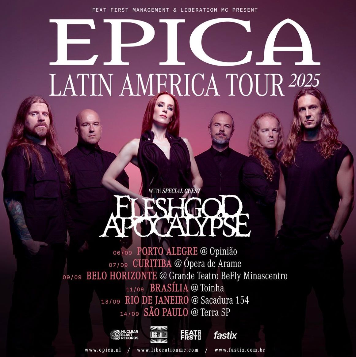 EPICA NO BRASIL! Prepare-se para a Latin America Tour 2025