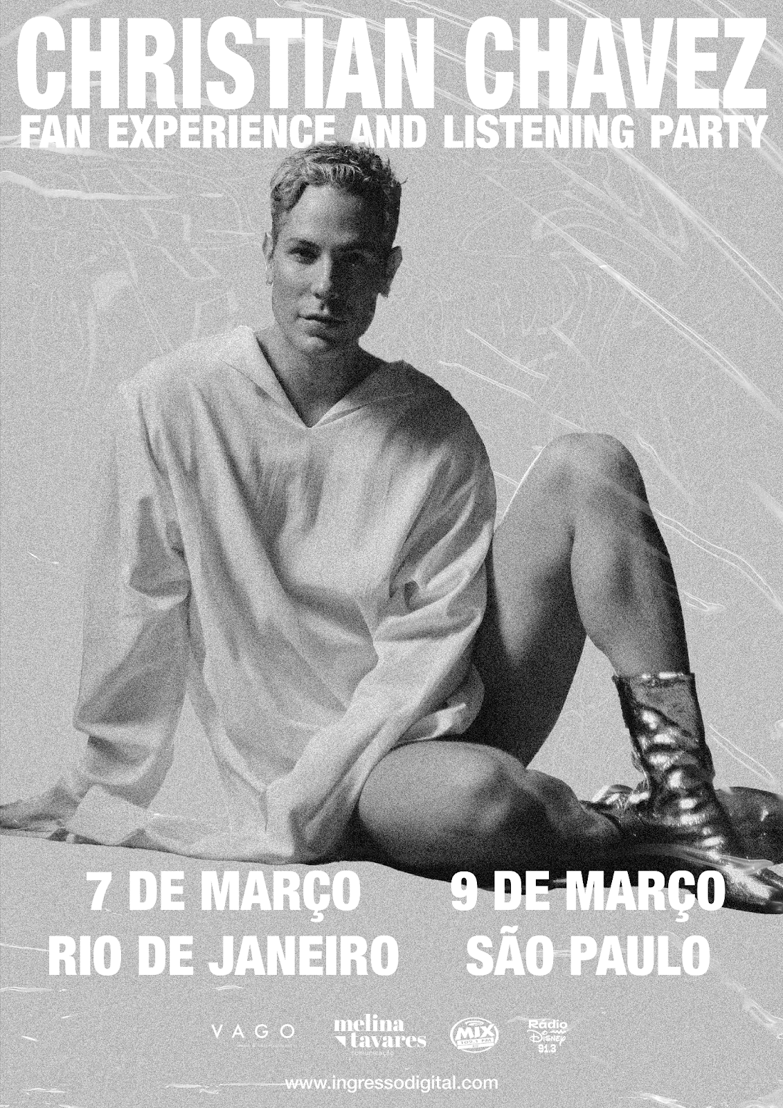 Christian Chávez anunciou agenda de meet and greet