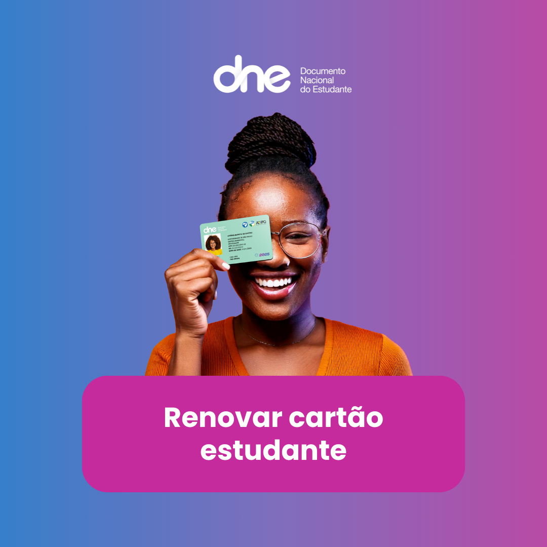 Renovar cartão estudante