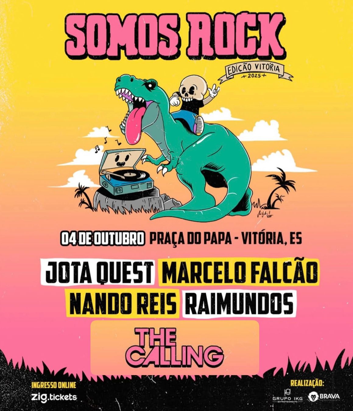 Somos Rock Vitória 2025: Festival de Rock Agita o Espírito Santo