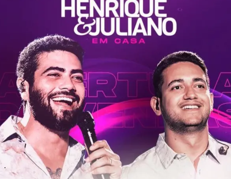 Show "Em casa" Henrique e Juliano