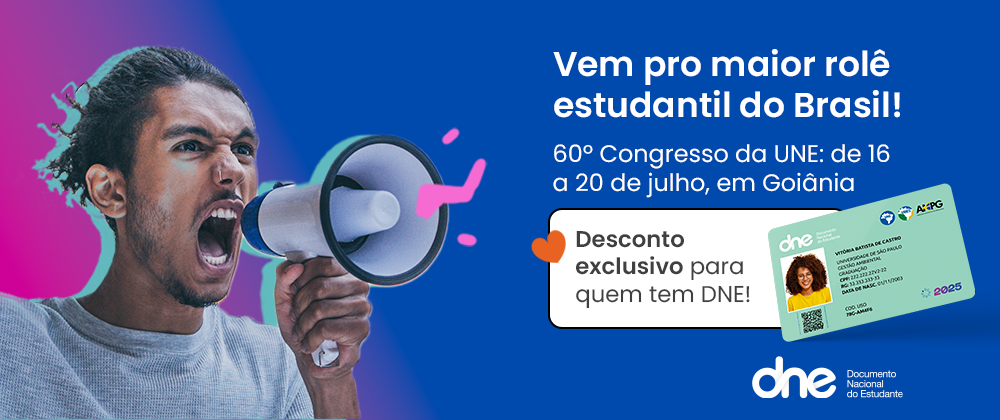 Por que participar do Congresso da UNE 2025? Tudo sobre o maior evento estudantil do Brasil