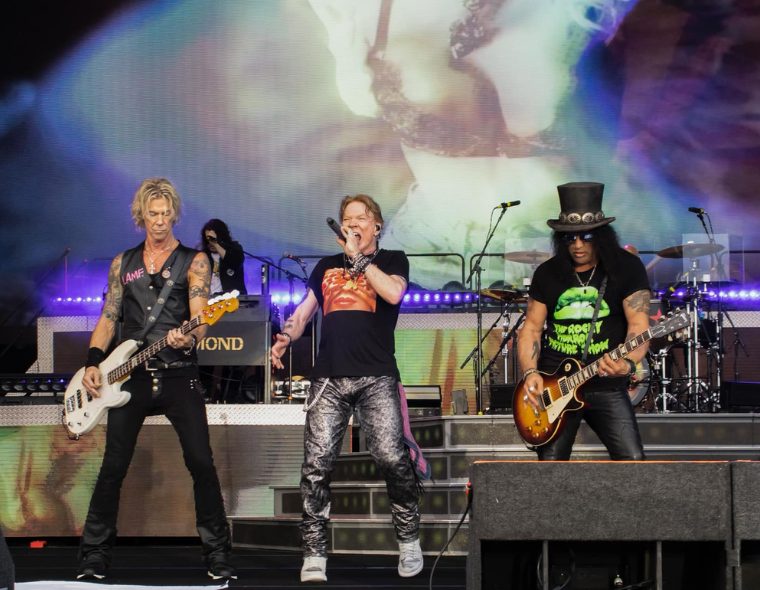 Guns n roses no Brasil!