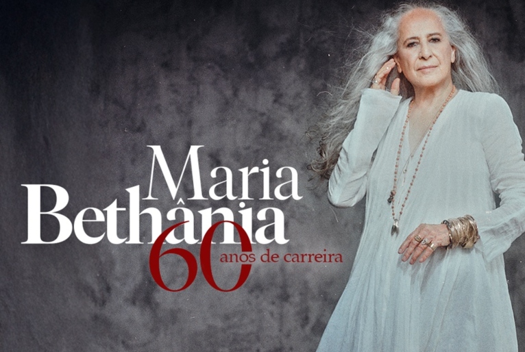 Maria Bethânia anuncia turnê de 60 anos de carreira em 2025