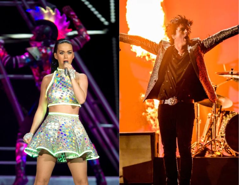 Katy Perry e Green Day no Brasil terão transporte oficial