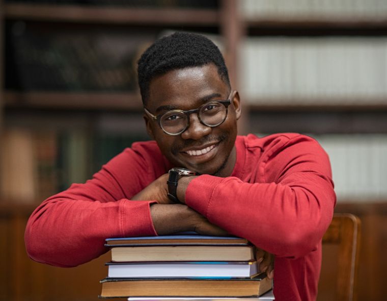 Jovem estudante