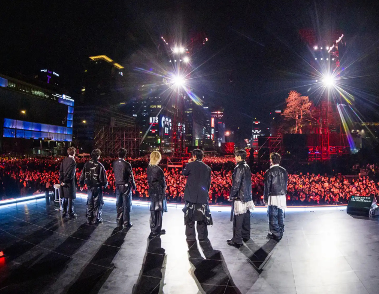 Shows do BTS serão exibidos ao vivo nos cinemas do Brasil!