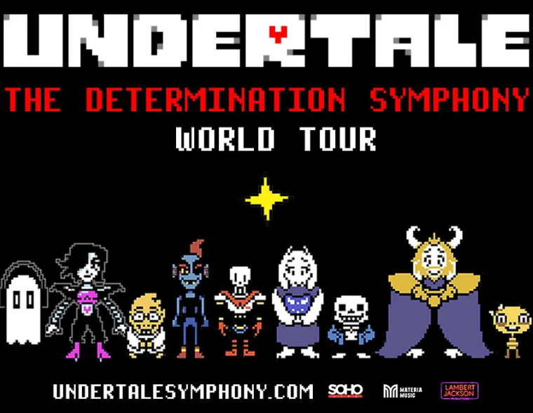 Undertale The Determination Symphony confirmado no Brasil!